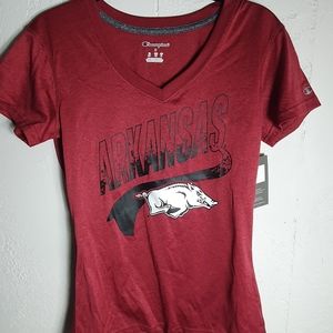 New Womens Champion Arkansas Shirt